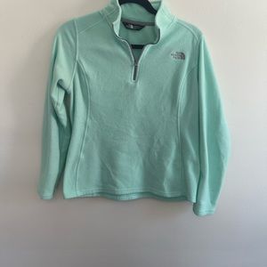 The Northface Fleece 1/4 Zip Pullover Size M